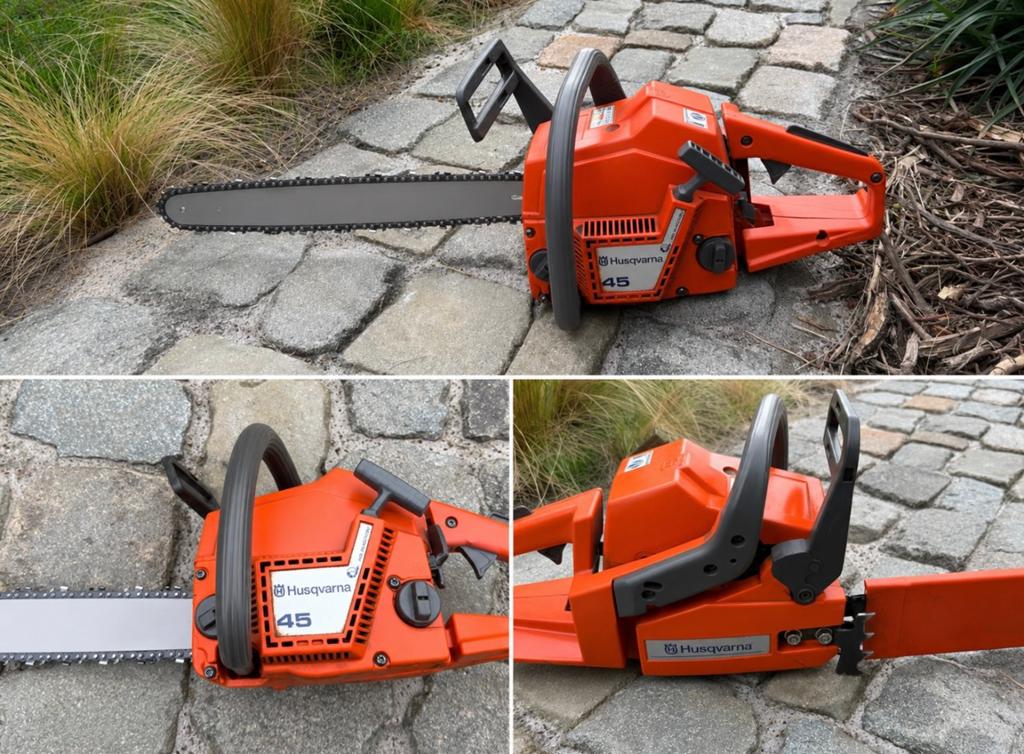 Husqvarna kettingzaag, Tuin en Terras, Ophalen, Gebruikt