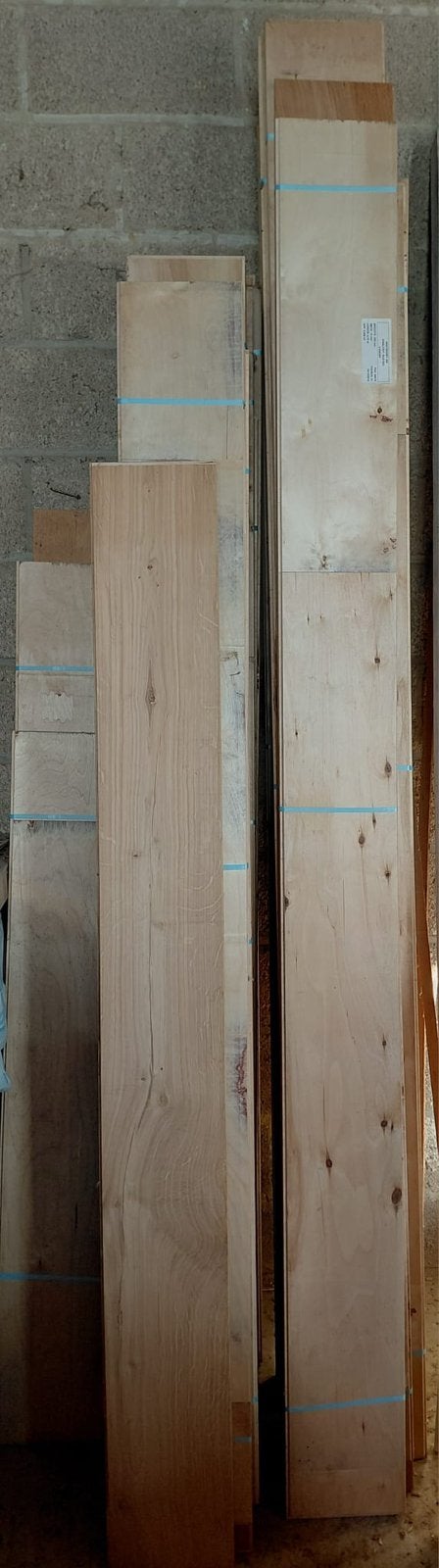 25m2 eiken parket te koop - NIEUW -, Ophalen