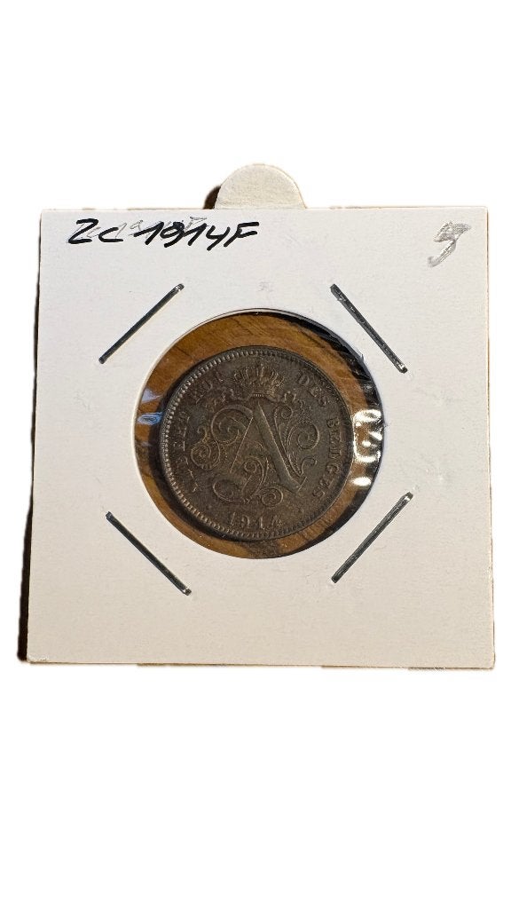 ALBERT I : 2 CENTIMES 1914F, Enlèvement ou Envoi