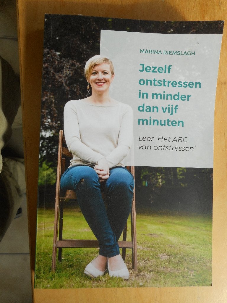 Jezelf ontstressen in minder dan 5 minuten, Ophalen of Verzenden, Nieuw, Marina Riemslagh