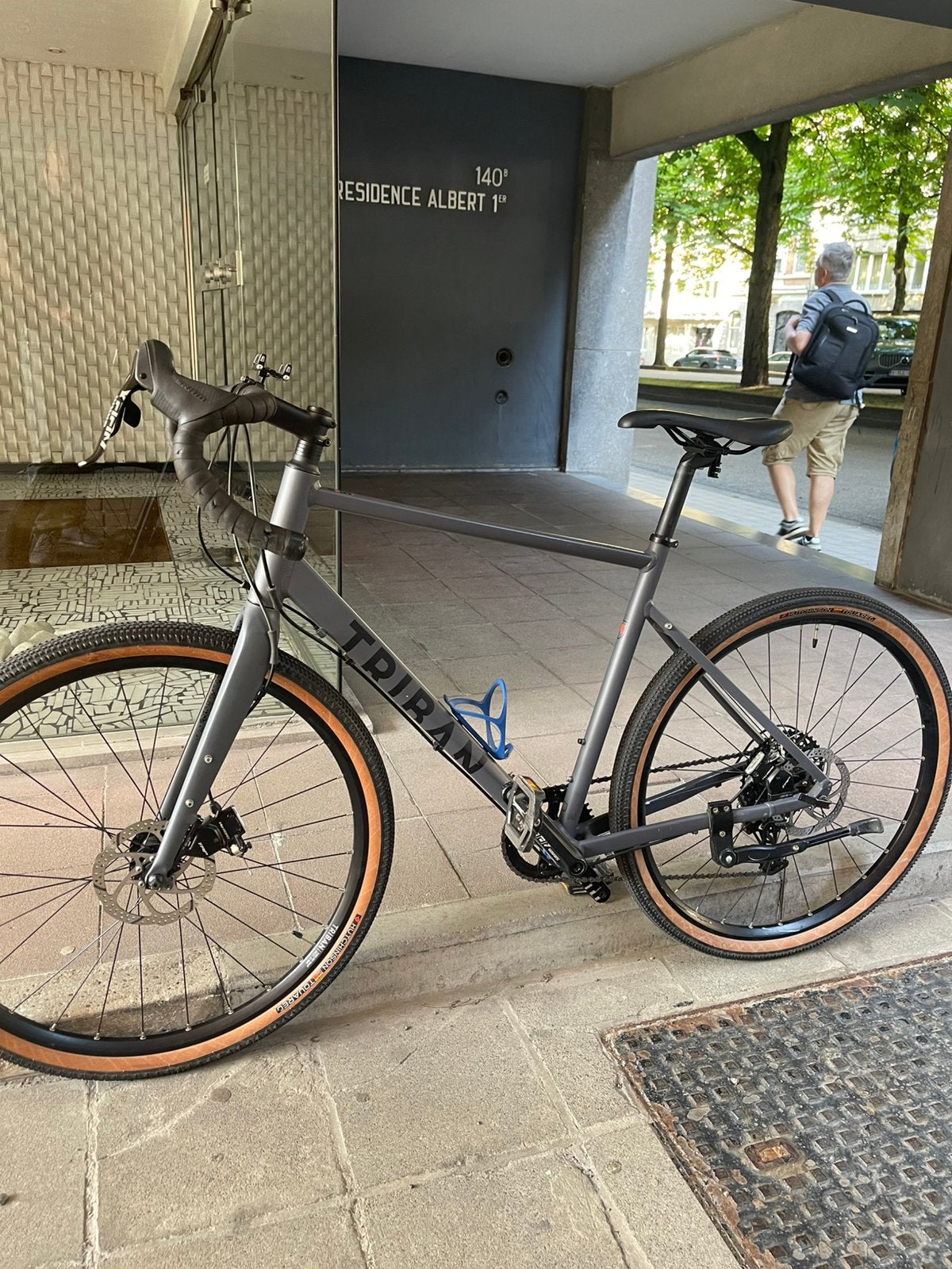 Vélo Triban gravel 520, Enlèvement