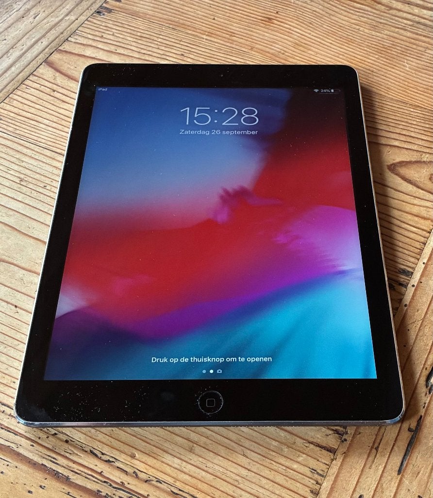 iPad Air 16Gb, Gebruikt, Zwart, Apple iPad Air, Ophalen of Verzenden