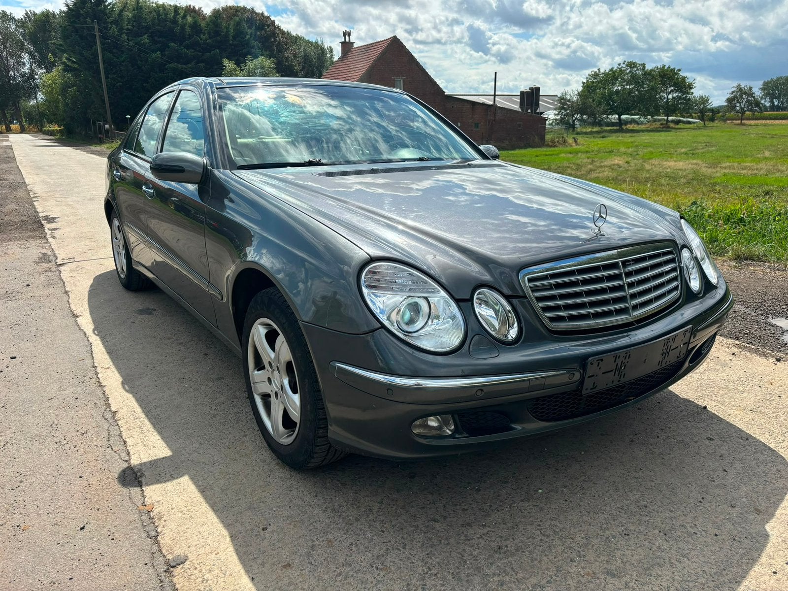 Mercedes E220 automaat 2004 diesel, Automaat, Leder, Diesel, Particulier