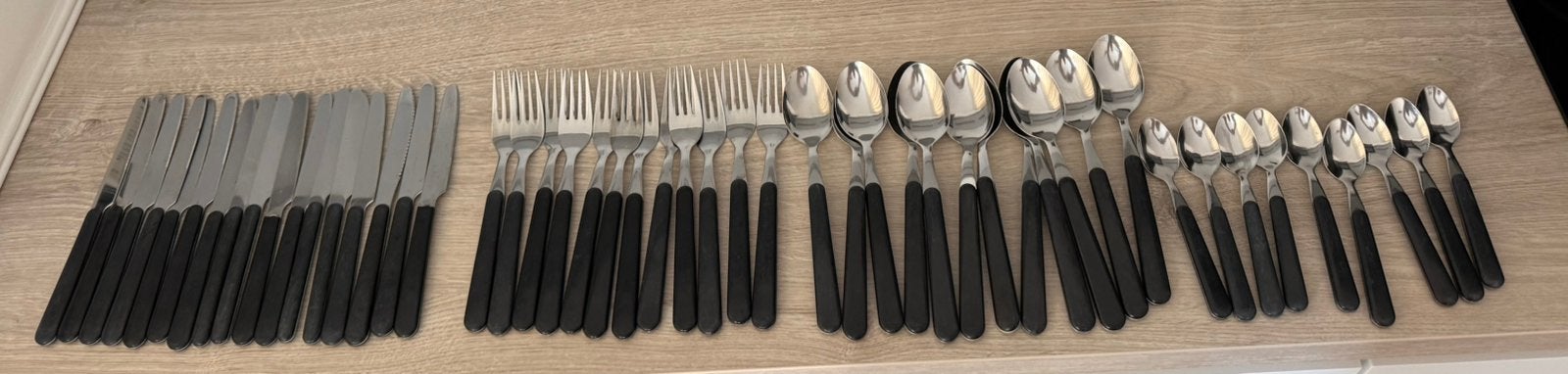 50-delig bestek, Huis en Inrichting, Keuken | Bestek, Ophalen of Verzenden, Gebruikt