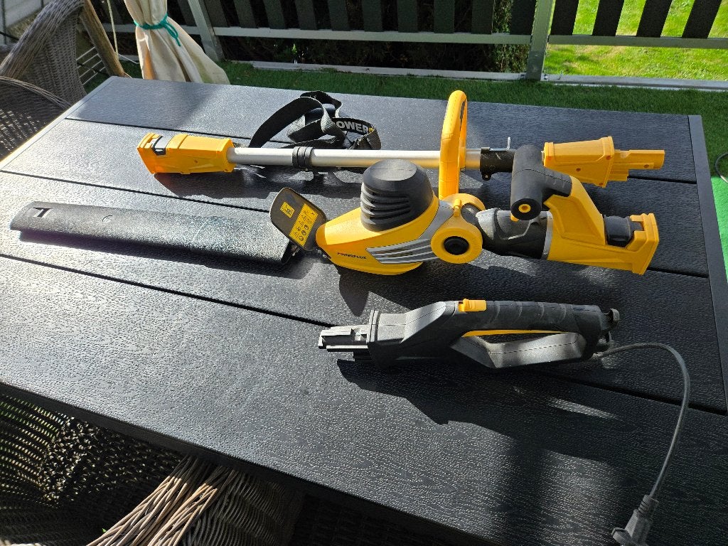 Heggenschaar telescopisch elektrisch, Jardin & Terrasse, Enlèvement, Utilisé, Électrique, Powerplus