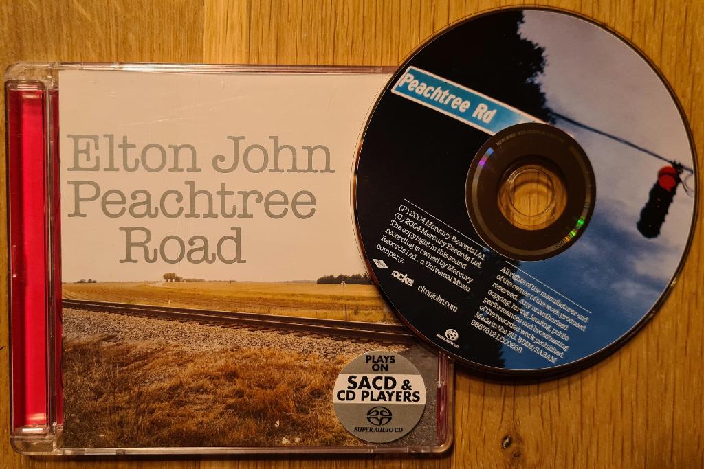 ELTON JOHN - Peachtree road ( SACD ), CD & DVD, CD | Rock, Comme neuf, Chanteur-compositeur, Envoi