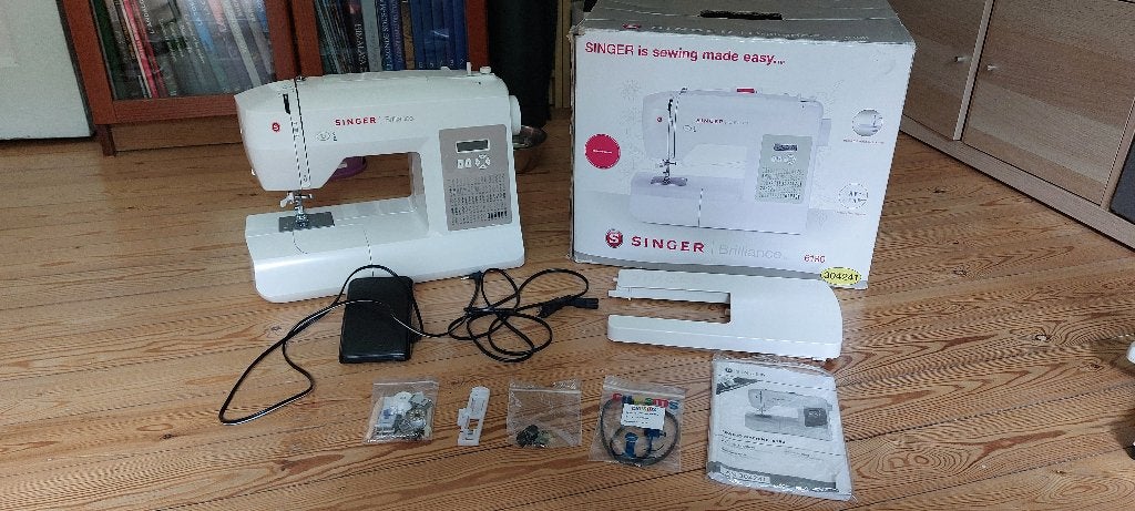 Singer Brilliance 6180, Hobby en Vrije tijd, Naaimachines en Toebehoren, Zo goed als nieuw, Naaimachine, Singer, Ophalen