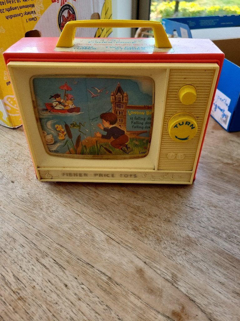 Fisher price tv, Kinderen en Baby's, Ophalen, Gebruikt, Overige typen