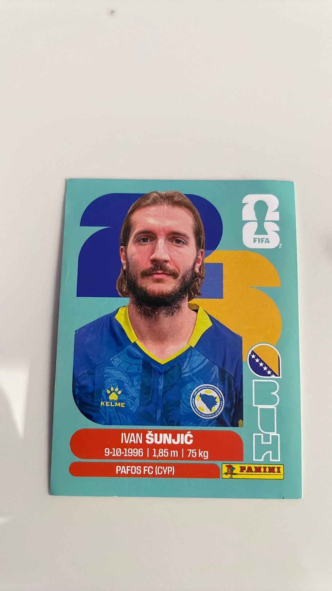 WK world cup 2026 panini BIH 11, Enlèvement, Neuf, Plusieurs autocollants