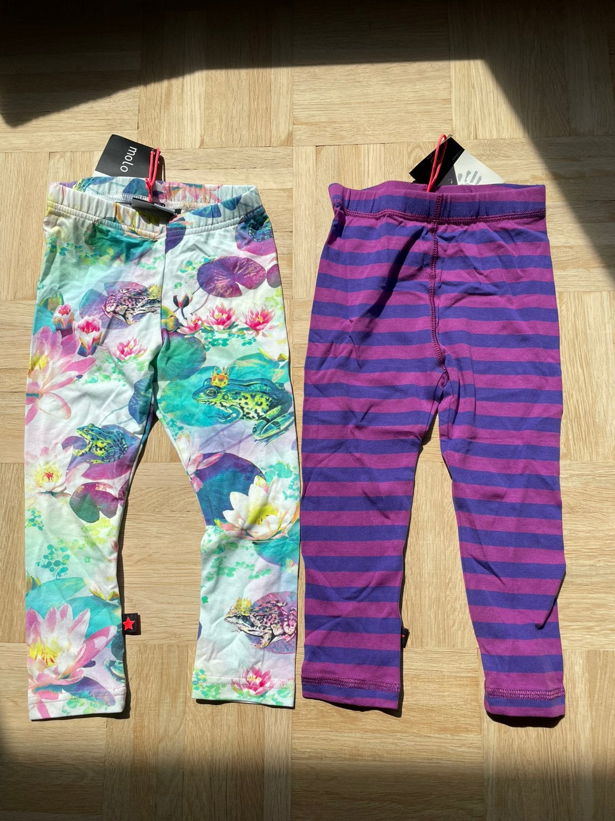 2 Schitterend Nieuw Molo leggings maat 92, Kinderen en Baby's, Kinderkleding | Maat 92, Ophalen, Nieuw, Meisje, Broek