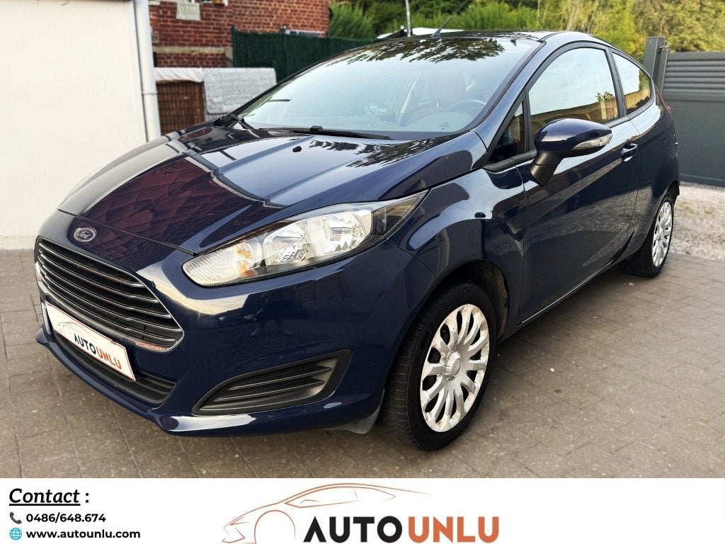 FORD FIESTA // 1er PROPRIETAIRE //, Auto's, Ford, Voorwielaandrijving, Stof, 1242 cc, Blauw