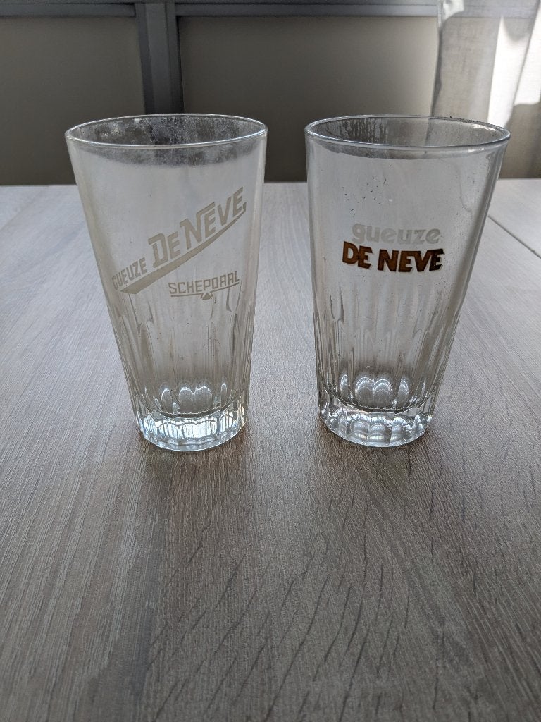 Verres Gueuze De Neve Schepdaal, Collections, Marques de bière, Enlèvement