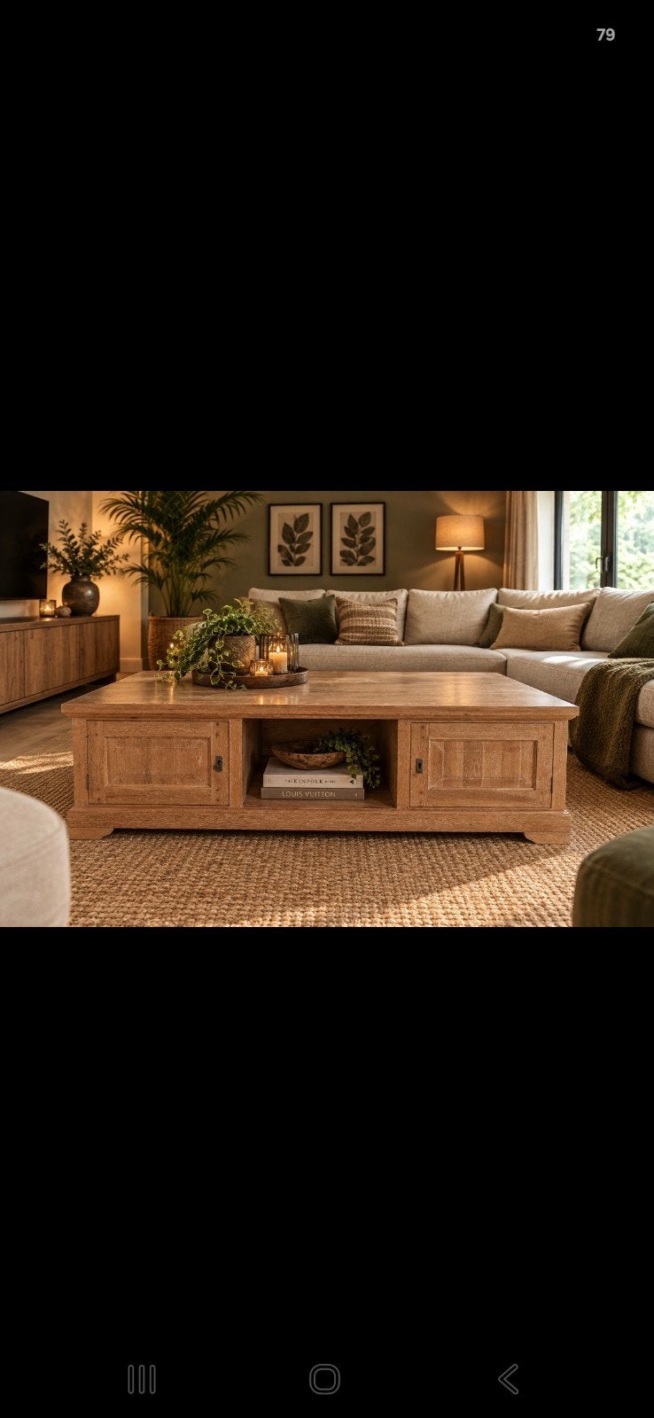 mooi landelijk salontafel, Ophalen of Verzenden