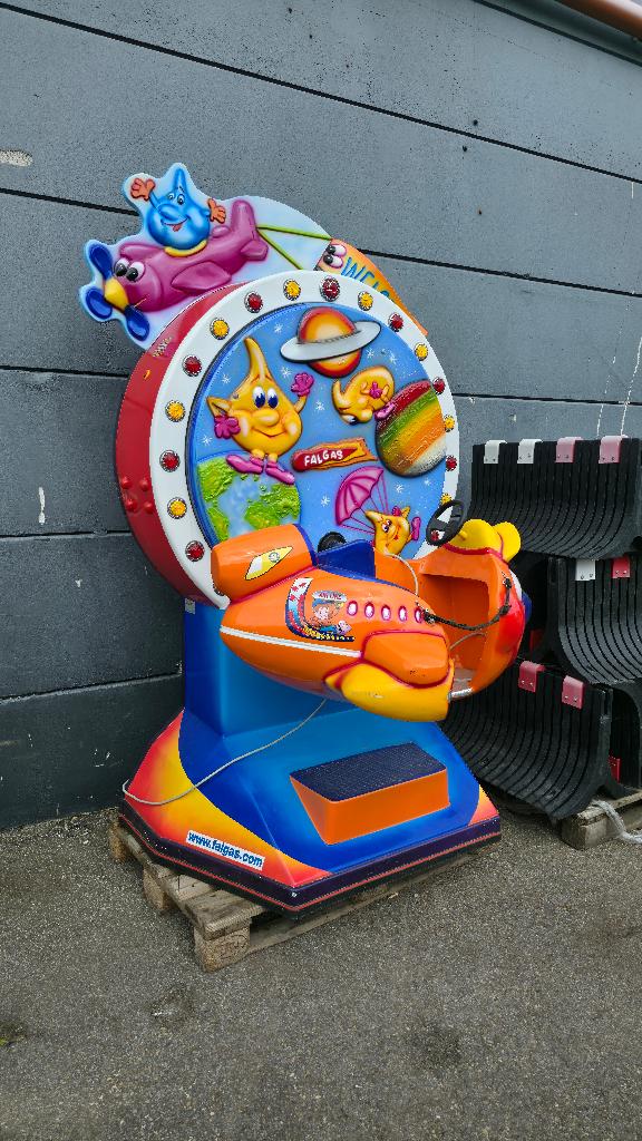 Professionele kindermolen, Ophalen, Gebruikt