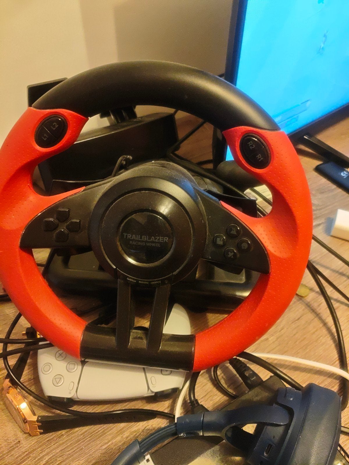 game stuur met pedalen, Games en Spelcomputers, Ophalen of Verzenden