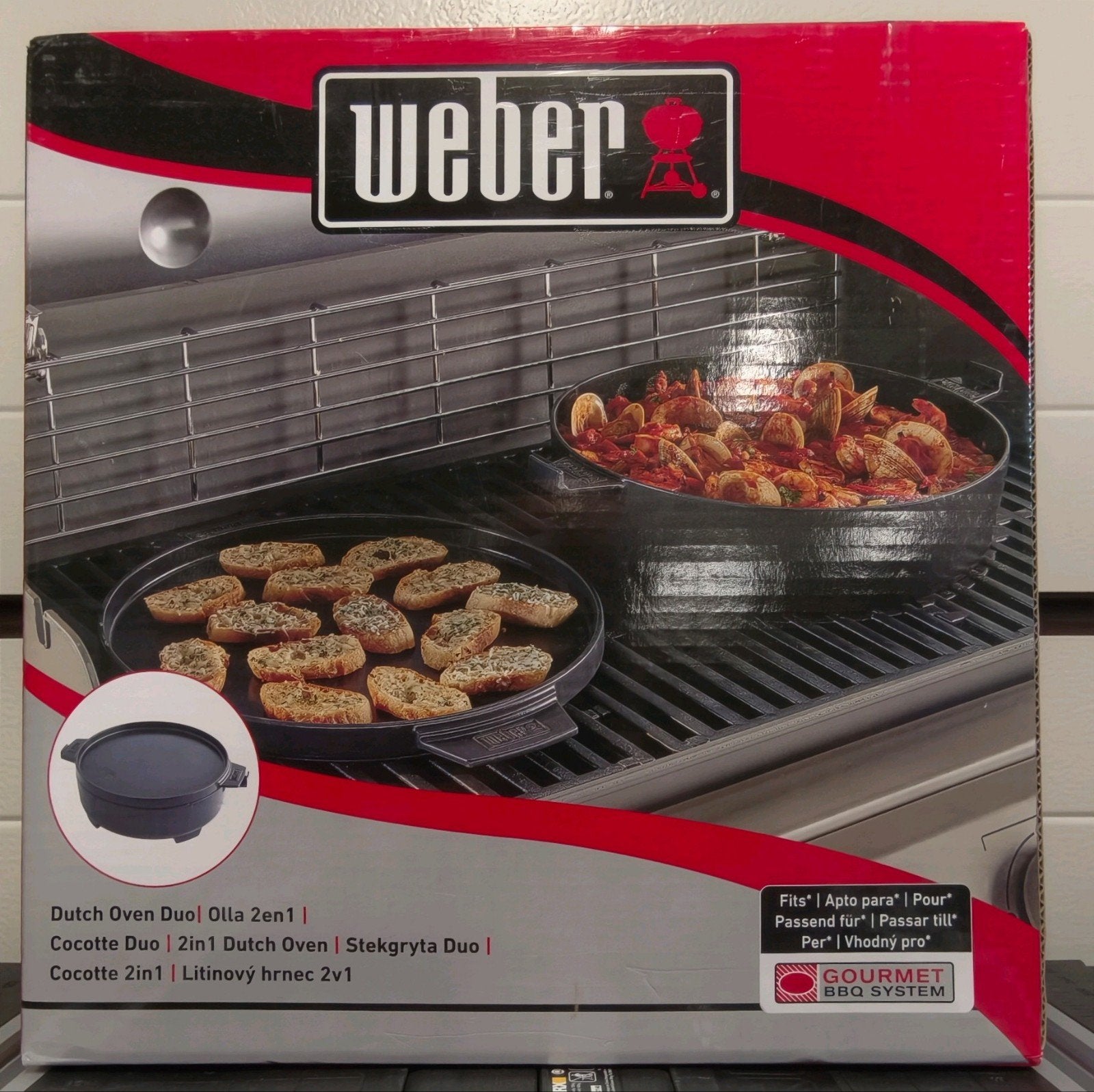 Weber 8857 Cocotte Duo, Enlèvement, Neuf, Weber