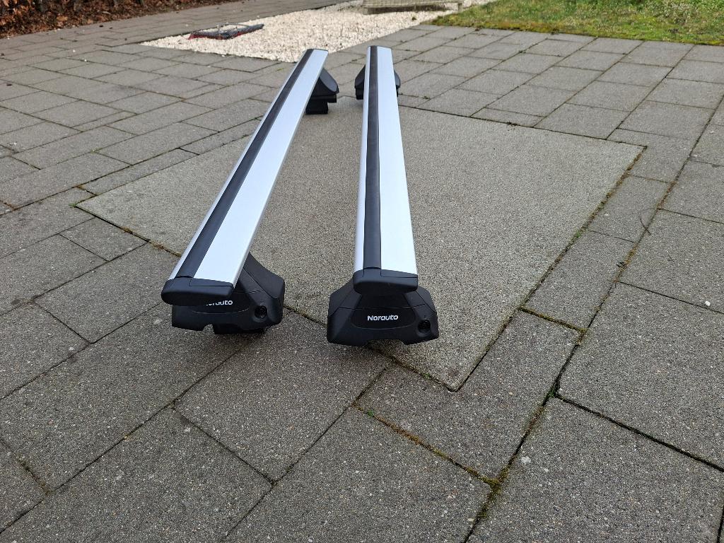 Dakdragers Norauto (o.a. voor VW, Seat, Skoda, ...), Ophalen, Zo goed als nieuw