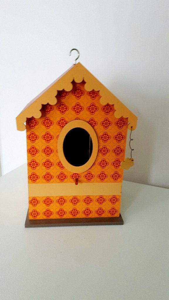 Houten decoratieve vogelhuisjes, Ophalen, Nieuw
