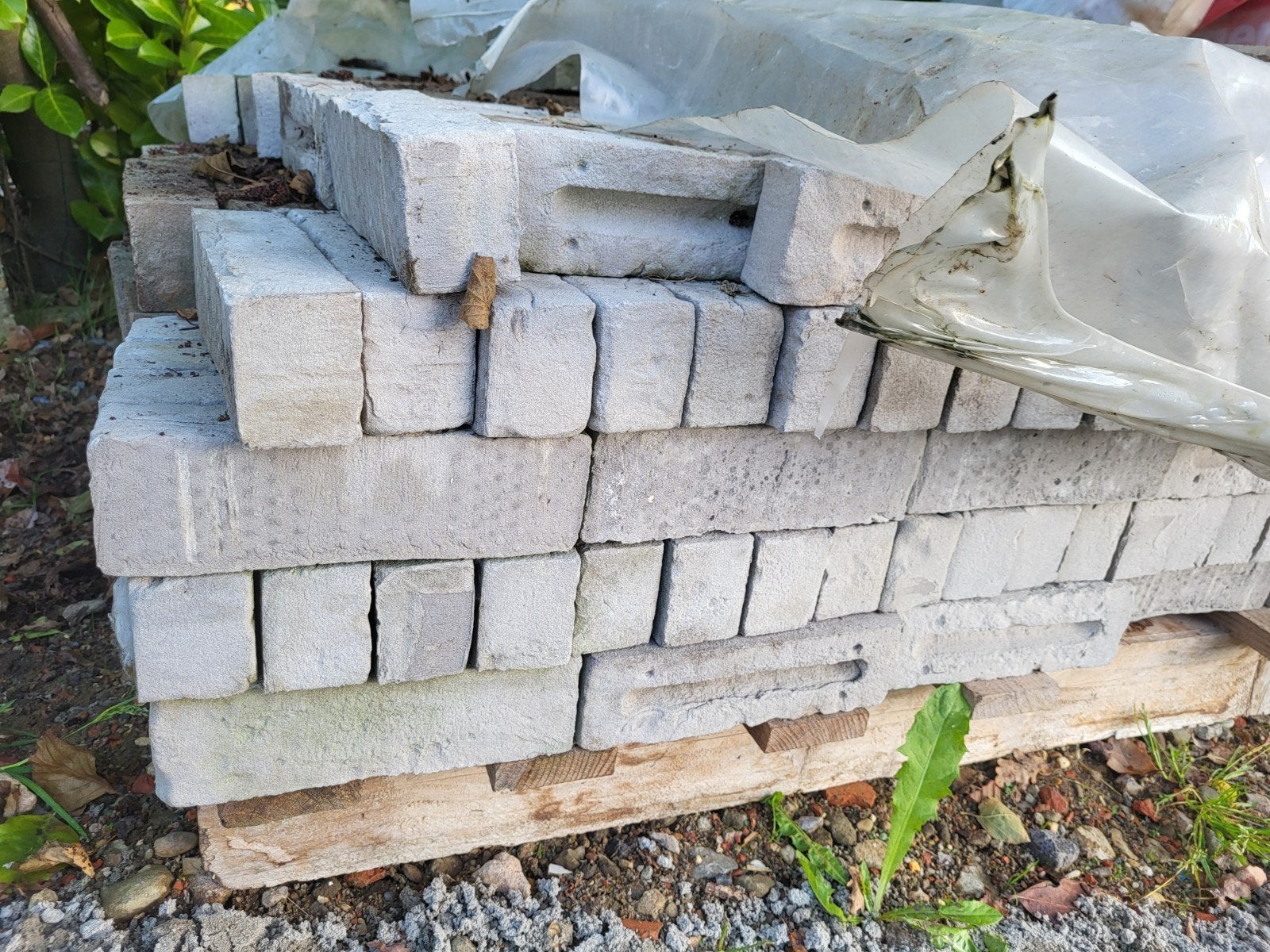 gevelsteen terca zilvergrijs, Doe-het-zelf en Bouw, Ophalen