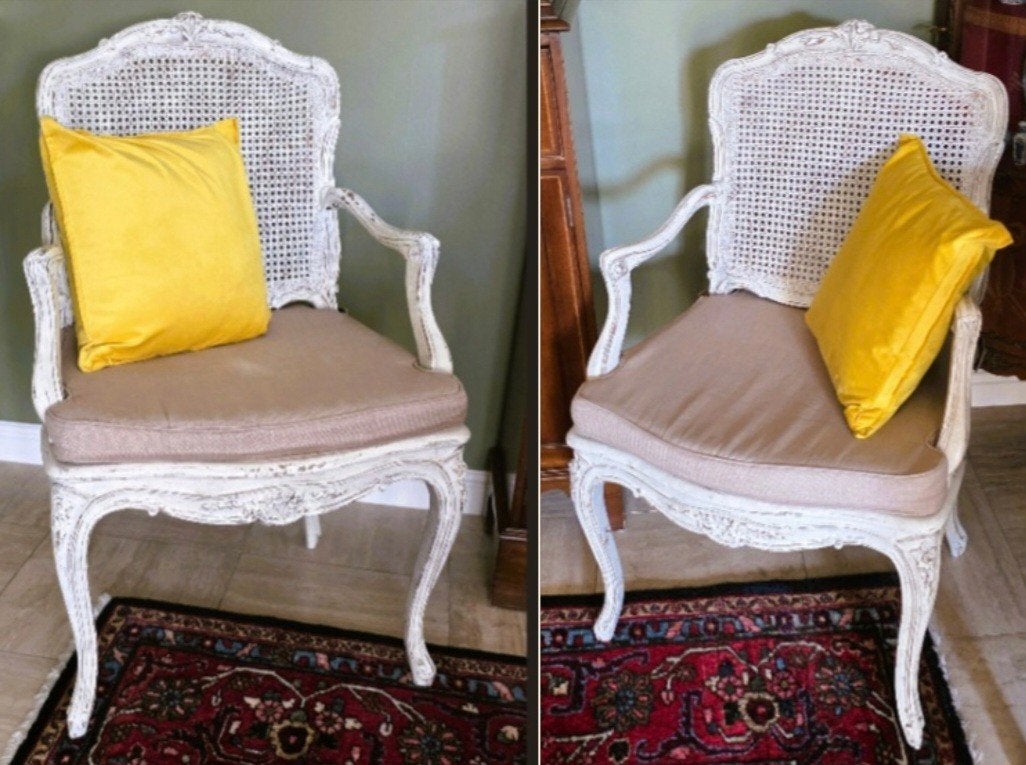 Franse stoelen met zitkussens op maat., Antiek en Kunst, Ophalen