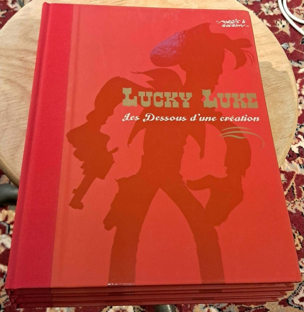 Lucky Luke - Les dessous d'une création, Livres, Plusieurs BD, Enlèvement ou Envoi, Comme neuf, Morris - Goscinny