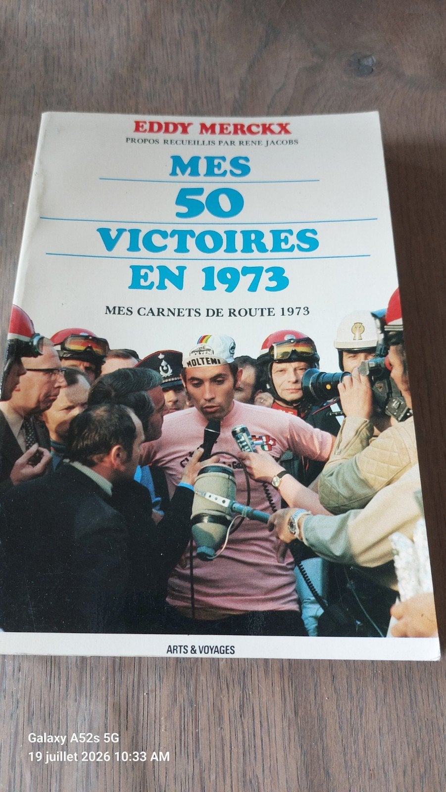 Eddy Merckx Mes 50 victoires en 1973, Ophalen of Verzenden