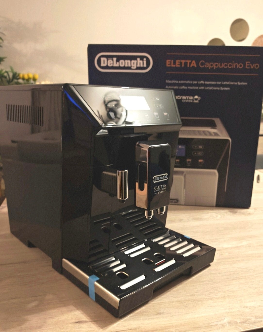 DeLonghi Volautomatische Espressomachine als nieuw, Ophalen, Gemalen koffie