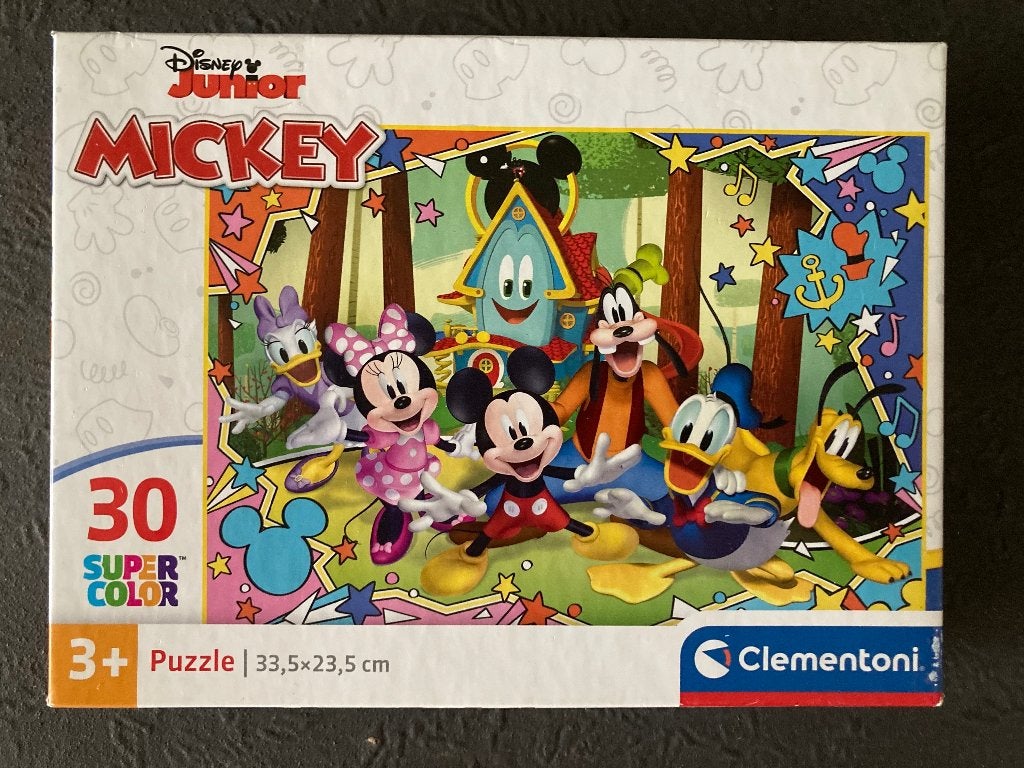 Puzzel van Mikey Mouse, Ophalen of Verzenden, 10 tot 50 stukjes, Zo goed als nieuw
