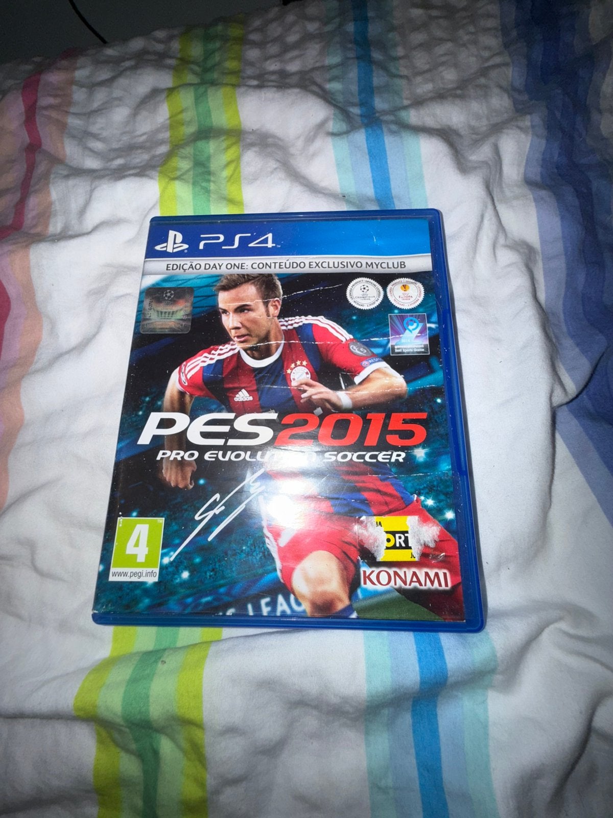 Pes 2015, Ophalen, Zo goed als nieuw
