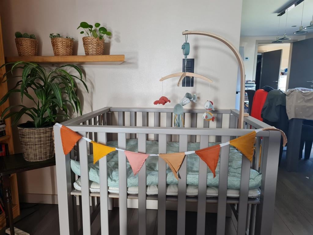 Babypark, Ophalen, Zo goed als nieuw, Vierkant, In hoogte verstelbaar