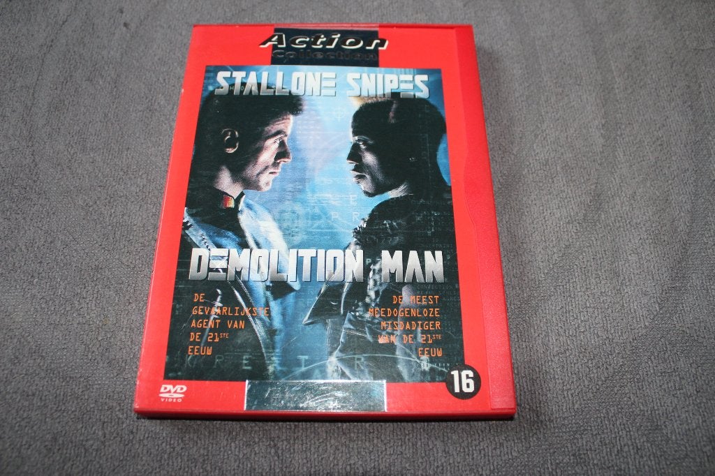 DVD Demolition Man, Action, Enlèvement ou Envoi, Anglais, Néerlandais