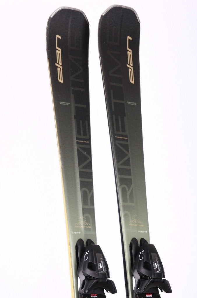 144 ; 158 cm, skis ELAN PRIMETIME 22 2025, gris/noir, Autres marques, Carving, Skis, 140 à 160 cm