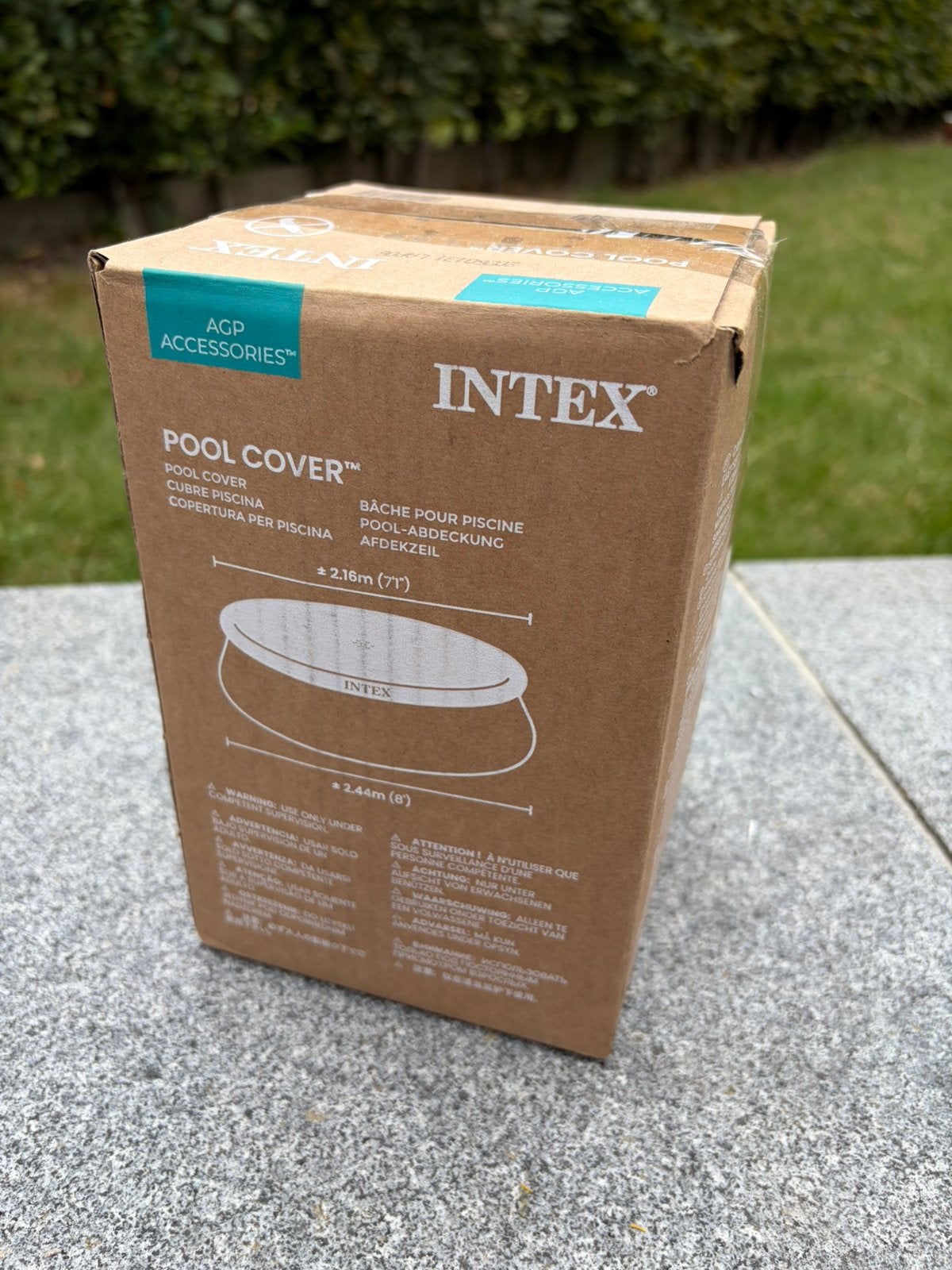 Pool cover / afdekzeil voor zwembad INTEX, Ophalen of Verzenden, Nieuw, Afdekzeil