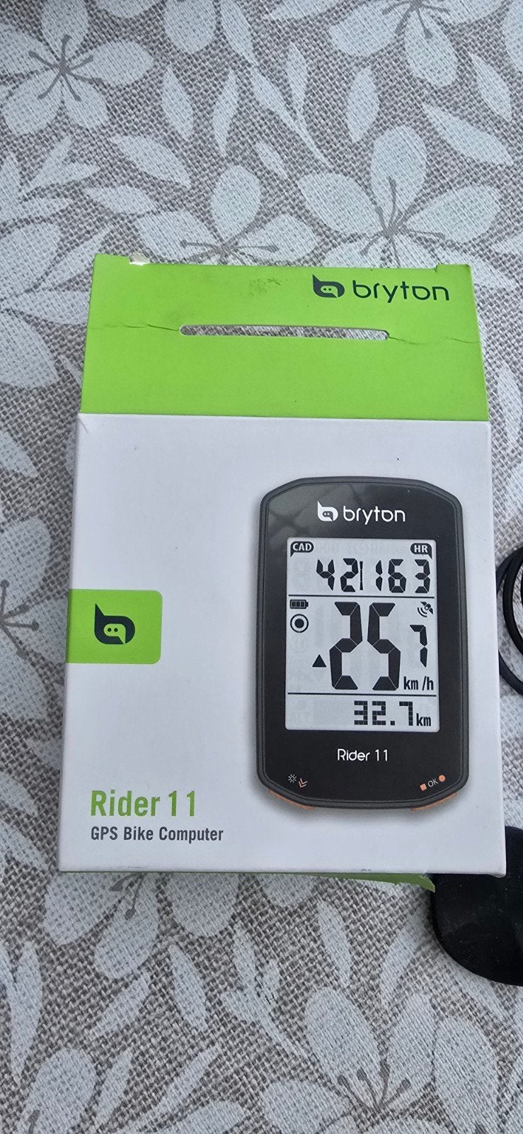 Bryton Rider 11 compteur vélo GPS
Ordinateur GPS pour vélo, Vélos & Vélomoteurs, Enlèvement ou Envoi, GPS
