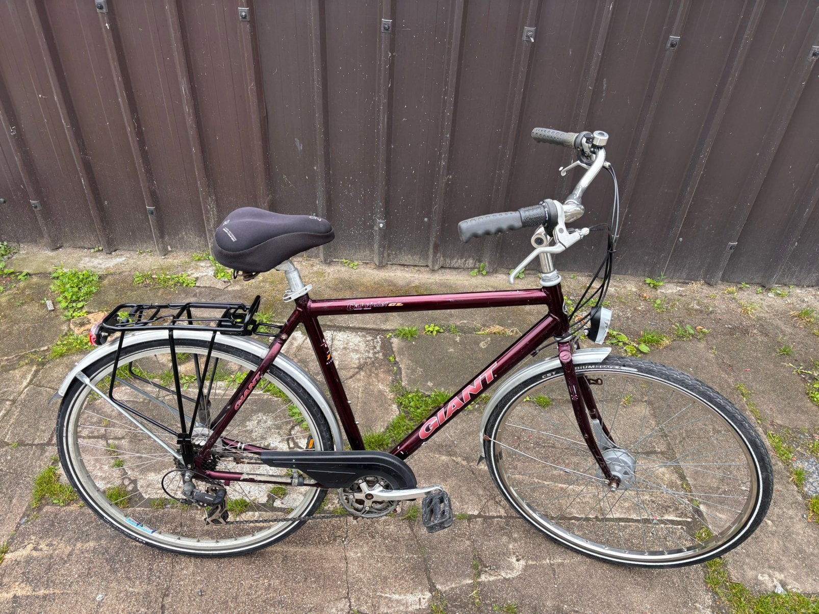 Herenfiets, Fietsen en Brommers, Ophalen, Zo goed als nieuw, Giant