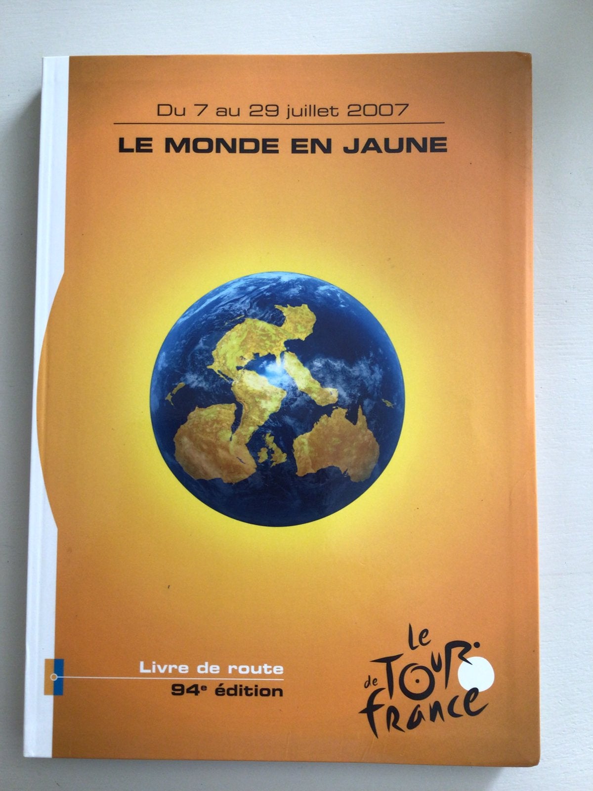 Le tour de france, livre de route 2007, Livres, Livres de sport, Enlèvement ou Envoi, Comme neuf