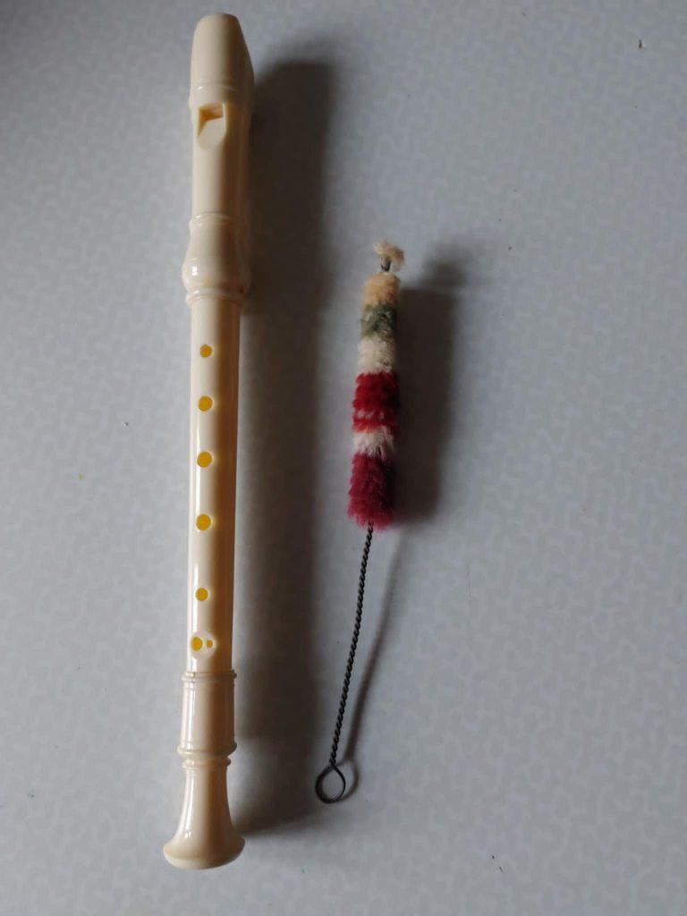 Blokfluit met borstel, Musique & Instruments, Instruments à vent | Flûtes à bec, Enlèvement, Comme neuf