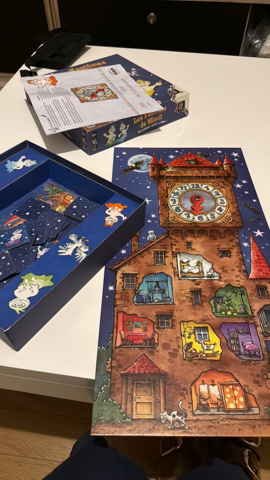 Jeux de société les fantômes de minuit, Enlèvement, Comme neuf