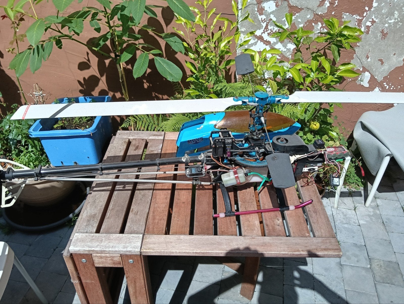 Rc modèle hélicoptère essence, Hélicoptère