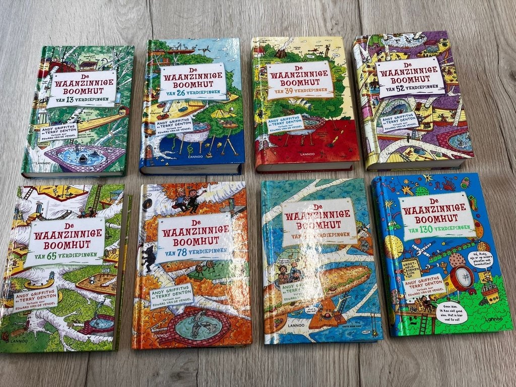 De Waanzinnige Boomhut - 8 stuks, Andy Griffiths; Terry Denton, Nieuw, Ophalen of Verzenden, Fictie