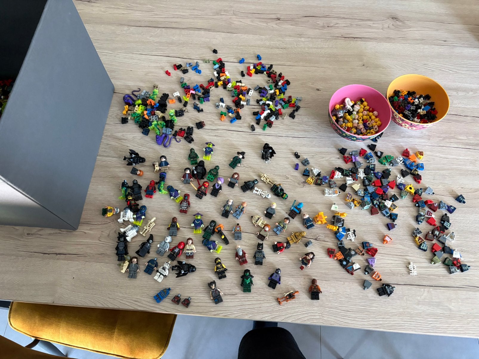Gros lot de figurines Lego (star wars, marvel, ninjago,etc.), Overige thema's, Accessoires inclus, Lego, Utilisé