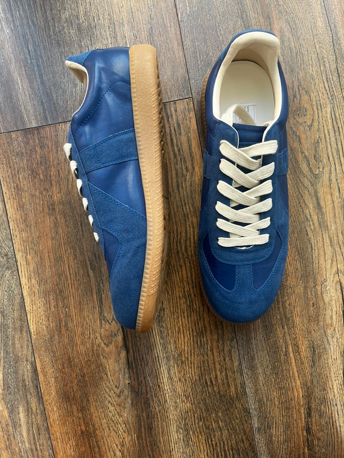 Chaussures Maison Margiela Gats taille 46, Vêtements | Hommes, Chaussures, Enlèvement ou Envoi, Comme neuf, Bleu, Baskets