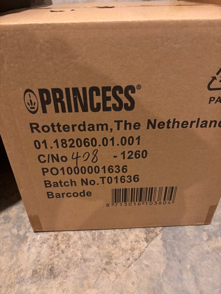Princess 182060 Airfryer Deluxe XXL digitaal, Ophalen, Nieuw, Airfryer