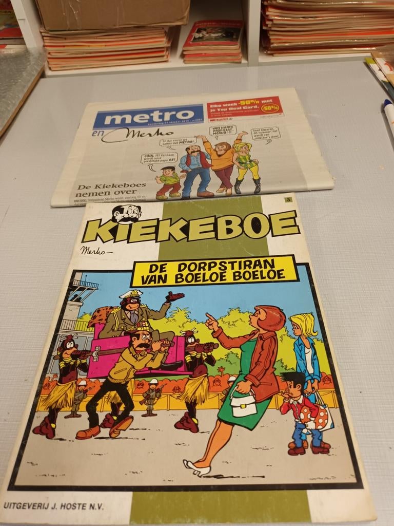 Kiekeboe, Boeken, Ophalen of Verzenden