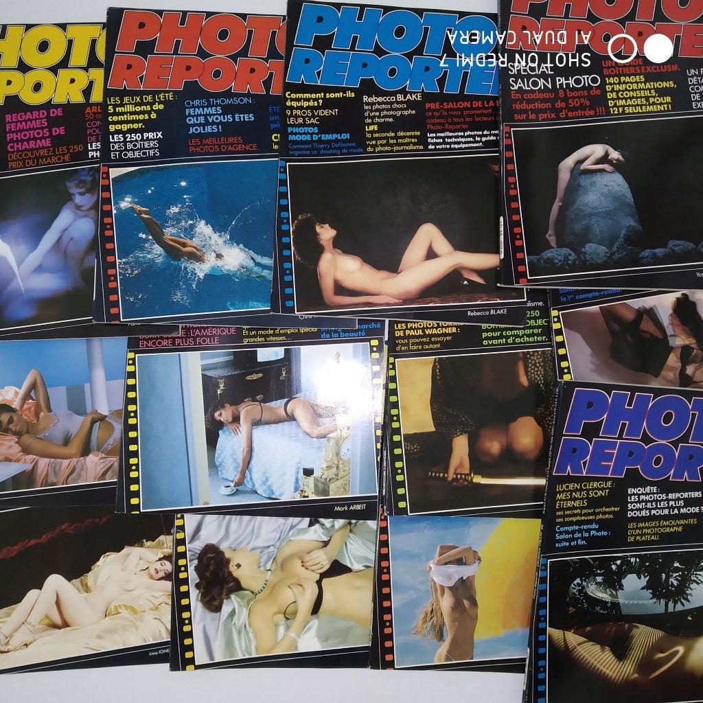 PHOTO-REPORTER 1985 lot de 12., Enlèvement ou Envoi, Utilisé, Sports et Loisirs