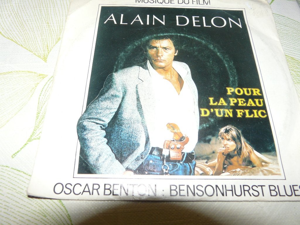 Voor de huid van een agent 45 allemaal Alain Delon, Verzenden, Soundtrack, Zo goed als nieuw, Overige typen