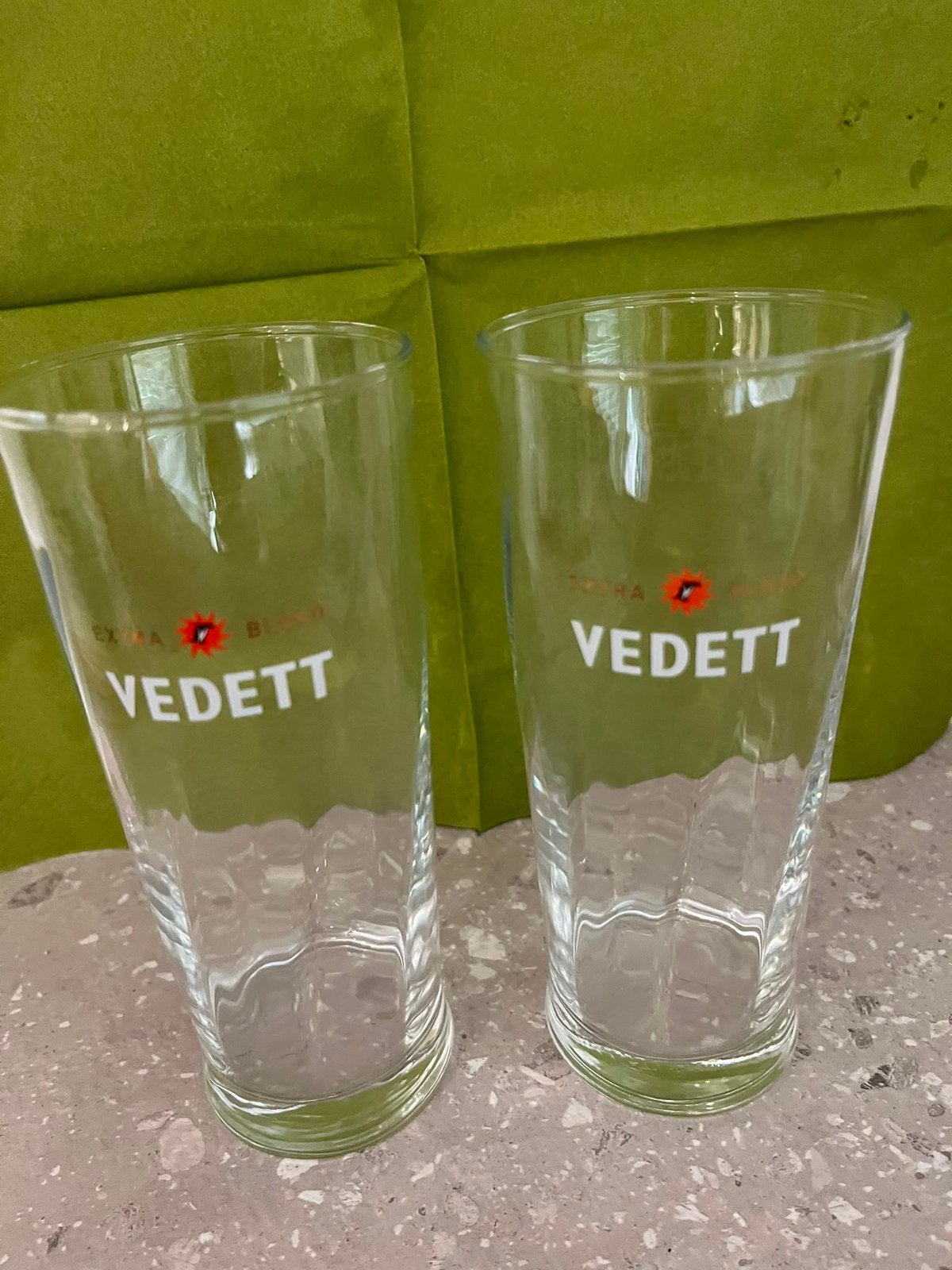 Glazen Vedett, Verzamelen, Ophalen, Zo goed als nieuw