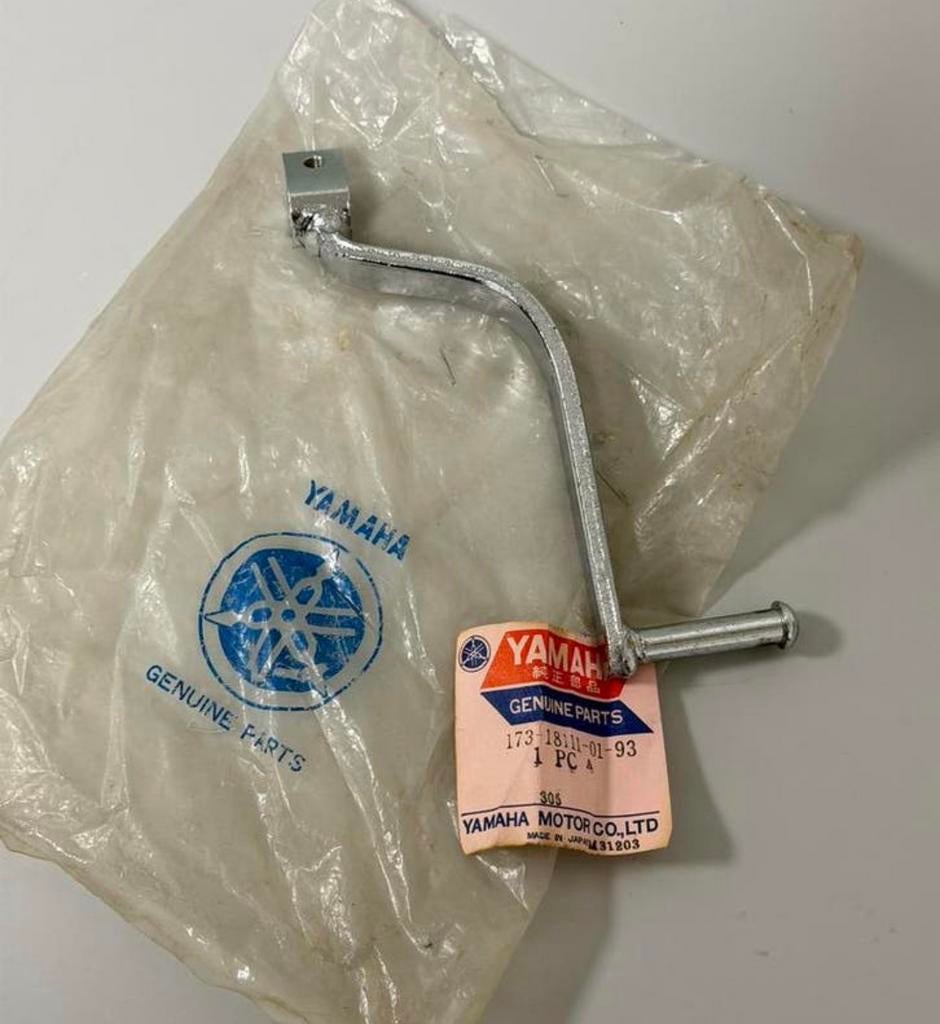 Yamaha kickstart pedaal chroom NOS 173-18111-01-93 oldtimer, Motoren, Ophalen of Verzenden, Nieuw