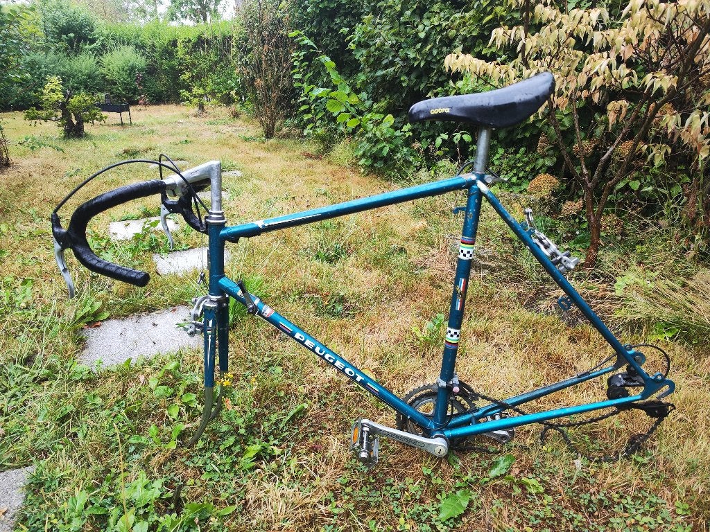 Peugeot kader, Fietsen en Brommers, Ophalen, Gebruikt, Heren, Overige merken
