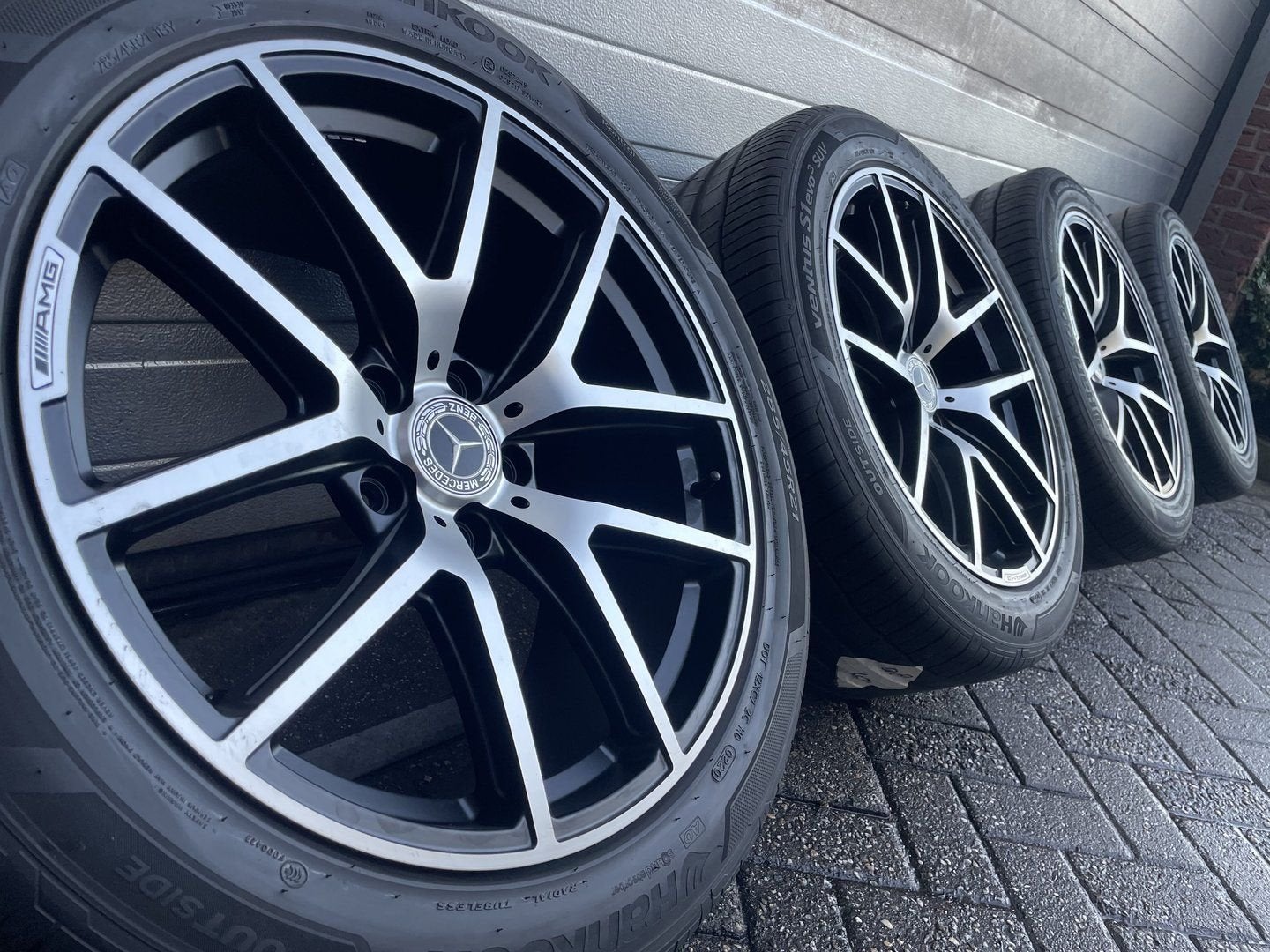 21 " Mercedes G Klasse AMG G300 G500 G55 G63 W463 velgen, Auto-onderdelen, Banden en Velgen, Banden en Velgen, Zomerbanden, 21 inch